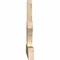 Ekena Millwork Richland Rough Sawn Timber Gable Bracket, Douglas Fir, 60"W x 22"H x 2"D x 4"F, 9/12 Pitch GBW060X22X0204RIC00RDF - alternate 2